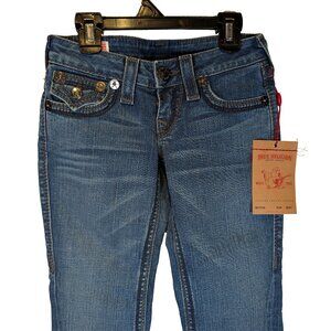 True Religion Blue Denim Jeans Size 24 New with Tags (NWT)